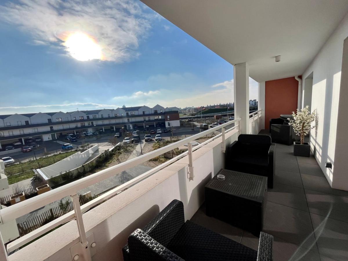 Appartement avec terrasse sur la plage de Malo Dunkerque Dunkirk Extérieur photo